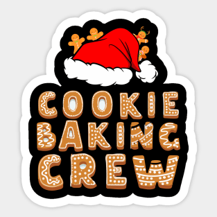 Cookie Baking Crew Sticker